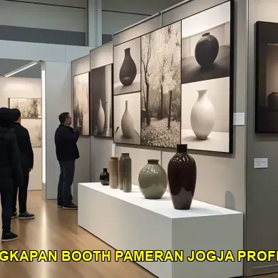 perlengkapan booth pameran jogja profesional